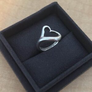 Tiffany & Co. Silver Heart Ring